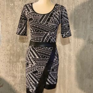 SOLD!!!  Asymmetric mini dress